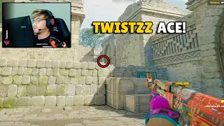 TWISTZZ incredible Ace to win the Round! ZYWOO Hits Clean one taps! CS2 Highlights!