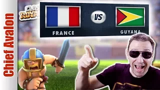 MGL WORLDS:  FRANCE vs GUYANA - Clash Royale eSports