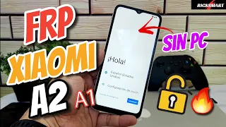 Frp Como Eliminar cuenta Google Xiaomi Redmi A2 A1 Sin Pc Método efectivo Bypass