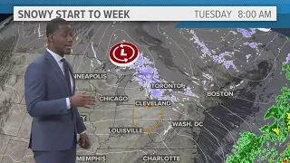 Cleveland Weather: More snowflakes to disrupt Spring's arrival