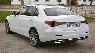 Mercedes C-Class 2022 (C200) - экстерьер, интерьер и вождение