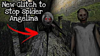 How to stop spider Angelina (Granny Update 1.8)