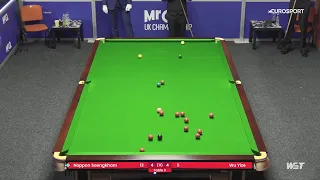 NOPPON SAENGKHAM VS WU YIZE | PART 2 | UK CHAMPIONSHIP