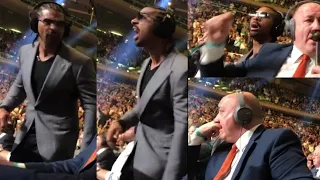 *MUST WATCH* DAVID HAYE GOES CRAZY DURING JOSHUA VS RUIZ