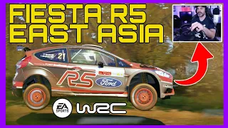 Ford Fiesta R5 Rally Pacifico - LOGITECH G920 - EA Sports WRC Gameplay