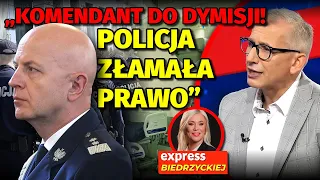 "KOMENDANT Główny DO DYMISJI! To ZŁAMANIE PRAWA" Kwiatkowski OSTRO: SMARKACZ w krótkich spodenkach