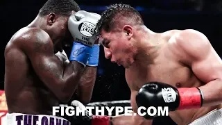 ADRIEN BRONER VS. JESSIE VARGAS FULL FIGHT AFTERMATH; TRADE WORDS IN THE RING AFTER FIGHTING TO DRAW