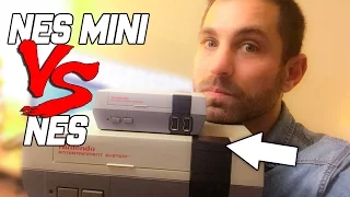 TEST NES classic mini & comparatif NES vintage - Nintendo