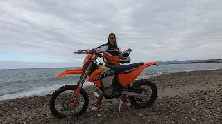 ktm 300 exc 2022 . Kokkina Fegaria test