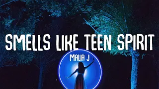 Malia J - Smells Like Teen Spirit [Black Widow Opening Soundtrack] (Lyrics)