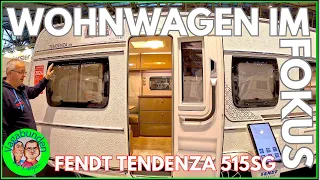 Fendt Tendenza 515SG, ein Mittelklasse Wohnwagen  mit vielen Facetten und Charme - Roomtour & Tipps