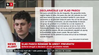 VLAD PASCU RĂMÂNE ÎN AREST PREVENTIV. Știri B1TV_ 31 mai 2024