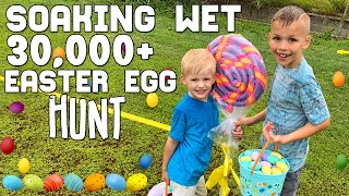 HUGEST Easter Egg Hunt EVER || Mommy Monday