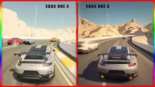 Forza Motorsport 7 Xbox One X vs Xbox One S Graphics Comparison