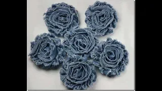 Best Out of Waste Idea | Easy Denim Flowers DIY