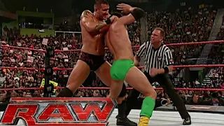 Randy Orton vs Cody Rhodes (Cody Rhodes Debut) RAW Jul 16,2007