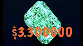 1 CARAT 3.3 MILLION DOLLARS | RARE GREEN FANCY DIAMONDS | NV CHANNEL | AURORA GREEN DAIMOND