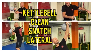 KETTLEBELL CLEAN  y SNATCH LATERAL