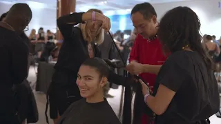 Backstage: Kim Shui x Oribe | New York Fashion Week SS23