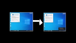 Upgrading Windows 10 v1909 virtual Machine to Windows 10 v2004