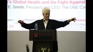 Anita Datar Lecture on Women's Global Health ft Gayle Smith, CEO and President of the ONE Campaign.