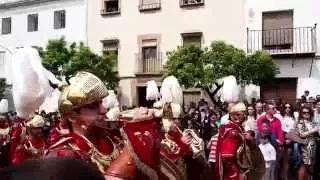 Los romanos de la centuria Munda en las calles de Montilla. El viernes santo 2015