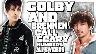 COLBY AND BRENNEN CALL SCARY NUMBERS | ALL FIVE VIDEOS