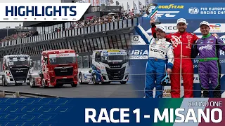 Race 1 Highlights - Round One Misano 2024 ETRC