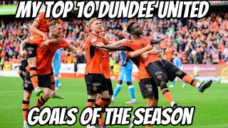 Top 10 Dundee United goals of the season 23/24