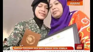 Bangga teruskan jasa bapa sebagai wira Somalia