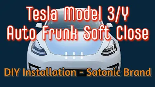 Game Changer-Tesla DIY Frunk Soft Auto Closer - Satonic V2 Model