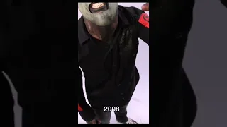 Corey Taylor evolution masks in 40 second #short