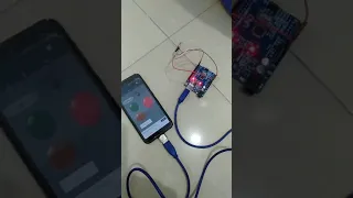 Test komunikasi arduino uno(outseal) dengan modbus hmi pada android melalui koneksi blutooth