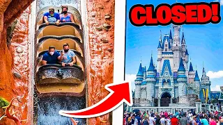 10 Walt Disney Theme Park Rides That SHUT DOWN!