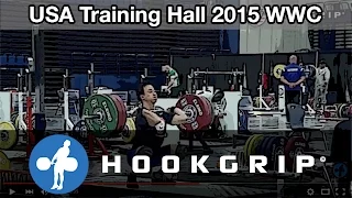 Team USA 2015 WWC Training Hall - Lee, Rogers, Cummings, Hernandez (Nov 18)