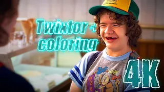 Dustin Henderson Season 3 4K scenepack with coloring for edits MEGA