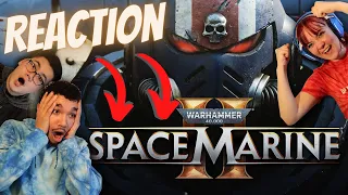 Warhammer 40K Space Marine 2 Trailer and Reaction!
