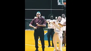 Chris Brown dancing to Unavailable 🔥 check the moves ♨️