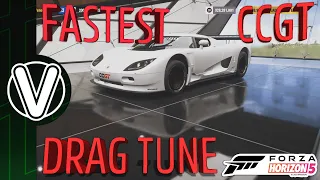 Forza Horizon 5 | Koenigsegg CCGT Drag Build And Tune *INSANE* (Forza Horizon 5 Guides)