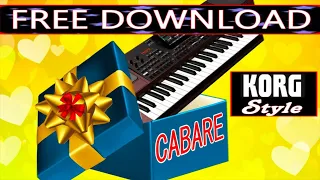 Стиль подарок~Любая модель KORG Pa~"CABARE" (Кабацкий шансон) скачать ⭐ FREE KORG PA Style Download