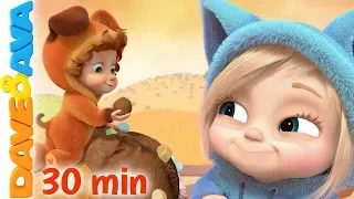 🍨 Nursery Rhymes and Kids Songs | Baby Songs by Dave and Ava 😍