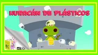 Cuentos Infantiles: El dragón Rufus: Huracán de plásticos [En Español]