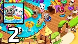 Talking Tom Pool Gameplay Part 2 (Android,IOS)