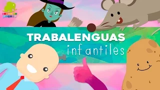 Trabalenguas cortos para niños – Juegos didácticos infantiles