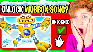 Unlocking MY SINGING MONSTERS COLD ISLAND *FULL SONG*!? (ALL MONSTERS UNLOCKED!)