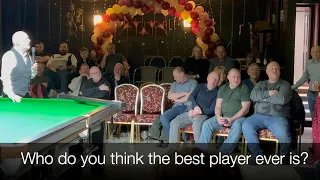 John Higgins says who the BEST EVER SNOOKER PLAYER is prior to the 2023 World Snooker Championship