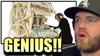 Wintergatan - Marble Machine (music instrument using 2000 marbles)  HOW THE HELL?? (Reaction)