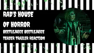 BEETLEJUICE BEETLEJUICE FIRST OFFICIAL TRAILER REACTION