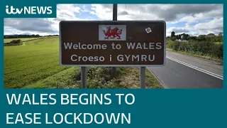 Families reunited and tourism begins to reopen as Wales lifts Covid travel ban | ITV News