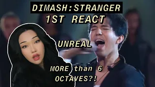 hypnotized. 1ST DIMASH REACT to “Stranger”@DimashQudaibergen_official